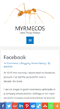Mobile Screenshot of myrmecos.net